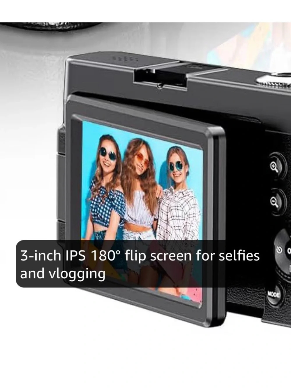Compact 4K Digital Camera - Black